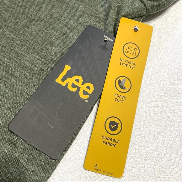 Lee Men’s Short Sleeve T-Shirt Crewneck Cotton Blend Size L NWT - Picture 5 of 14